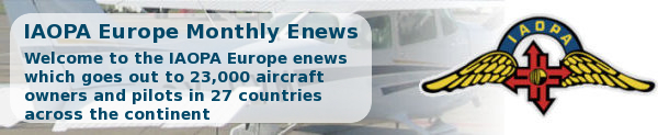 IAOPA-Europe enews July 2013 - Welcome to the IAOPA Europe enews which goes to 23,000 aircraft owners and pilots in 27 countries across the continent